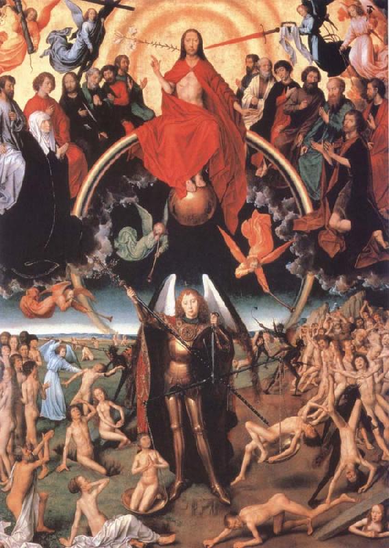 Hans Memling Last Judgment Triptych oil painting picture
